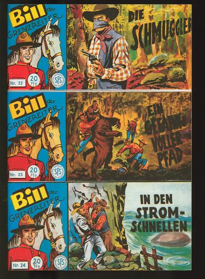 Bill der Grenzreiter Zusammendruck (Picc. 22-24 zusammen)