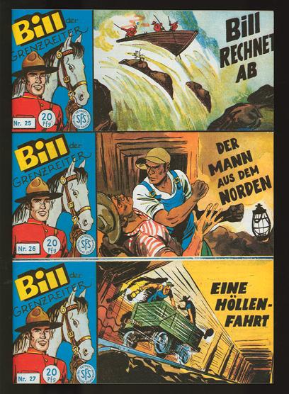 Bill der Grenzreiter Zusammendruck (Picc. 25-27 zusammen)