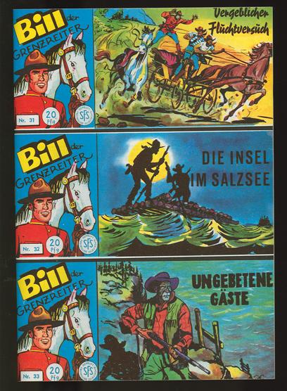Bill der Grenzreiter Zusammendruck (Picc. 31-33 zusammen)