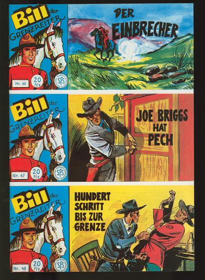 Bill der Grenzreiter Zusammendruck (Picc. 46-48 zusammen)