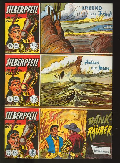 Silberpfeil Zusammendruck (Piccolos 57-59 zusammen)