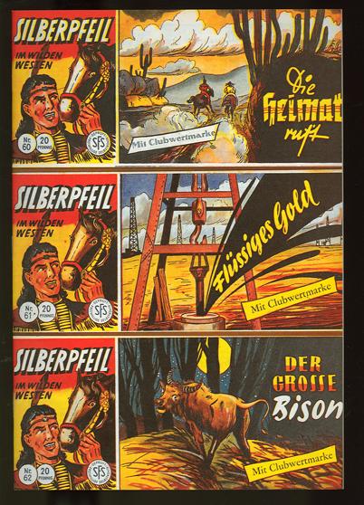 Silberpfeil Zusammendruck (Piccolos 60-62 zusammen)