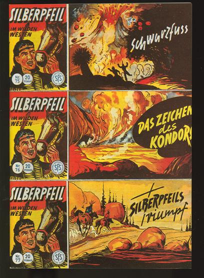 Silberpfeil Zusammendruck (Piccolos 75-77 zusammen)
