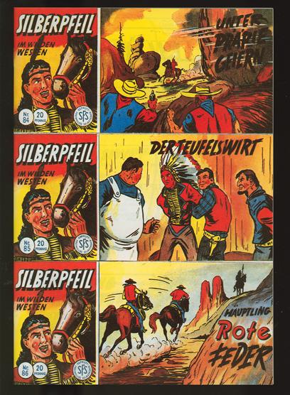 Silberpfeil Zusammendruck (Piccolos 84-86 zusammen)