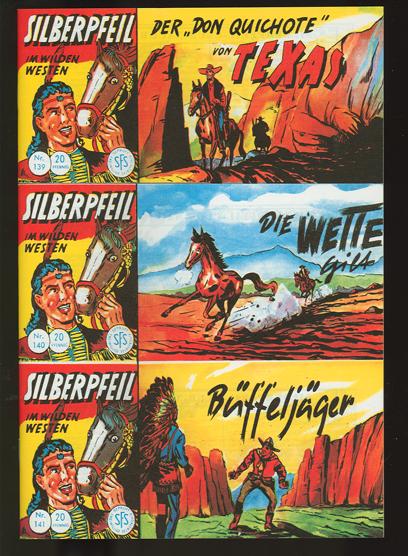 Silberpfeil Zusammendruck (Piccolos 139-141 zusammen)
