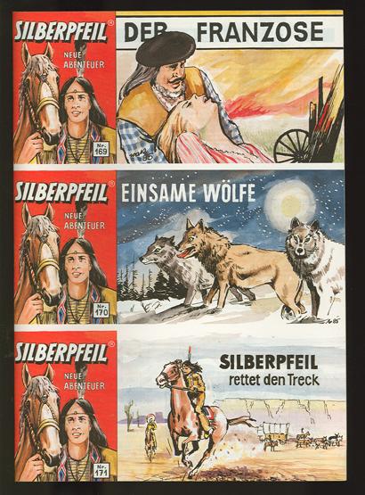 Silberpfeil Zusammendruck (Piccolos 169-171 zusammen)