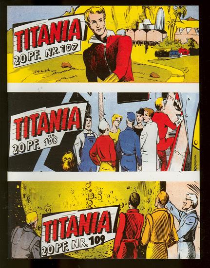 Titania Zusammendruck (Piccolos 107-109 zusammen)