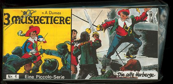 3 Musketiere Set 1 (Piccolos 1 - 12 zusammen)