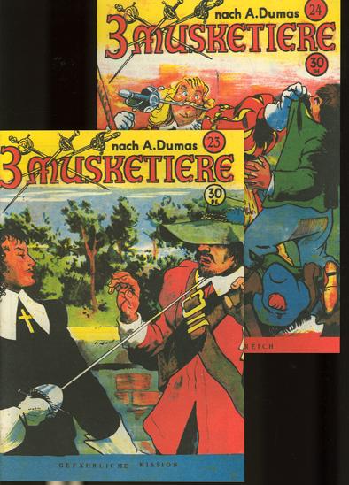 3 Musketiere Set 3 (beide Grossbände zusammen)
