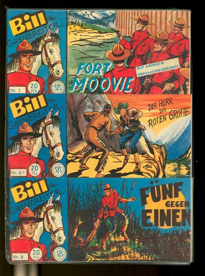Bill der Grenzreiter Set 1 (Picc. 1 - 12 zusammen)