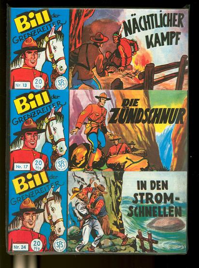 Bill der Grenzreiter Set 2 (Picc. 13 - 24 zusammen)