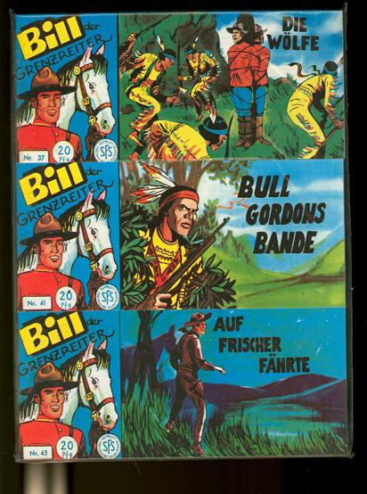 Bill der Grenzreiter Set 4 (Picc. 37 - 48 zusammen)