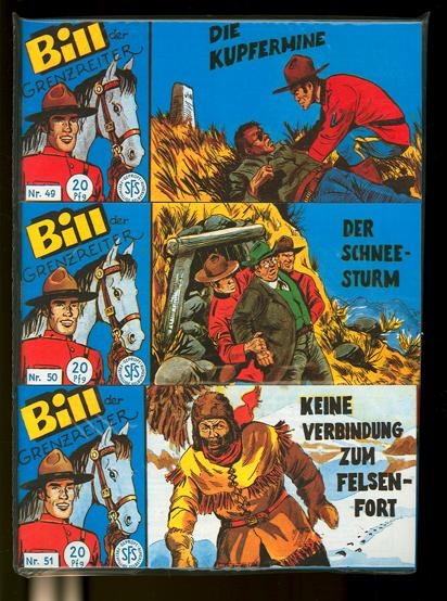 Bill der Grenzreiter Set 5 (Picc. 49 - 57 zusammen)