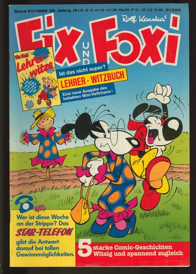 Fix und Foxi: 36. Jahrgang - Nr. 37