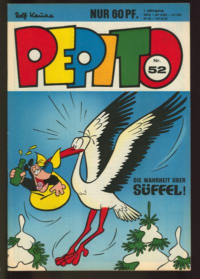 Pepito: 1972 (1. Jahrgang): Nr. 52