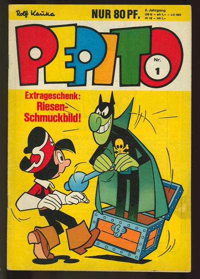 Pepito: 1973 (2. Jahrgang): Nr. 1