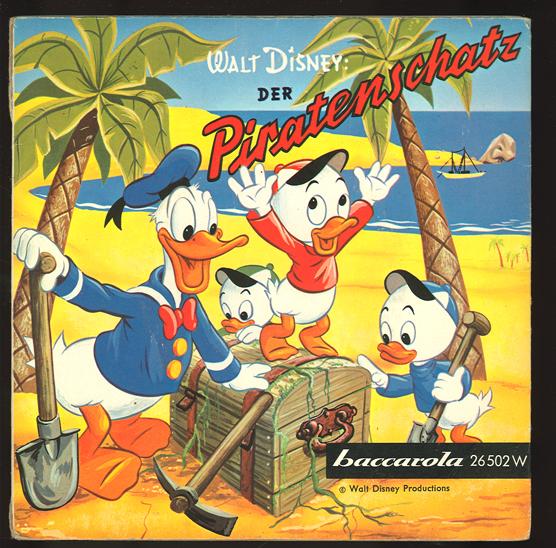 Donald Duck - der Piratenschatz (Baccarola Single mit Comic)