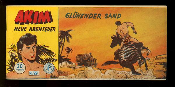 Akim - Neue Abenteuer 87: Glühender Sand