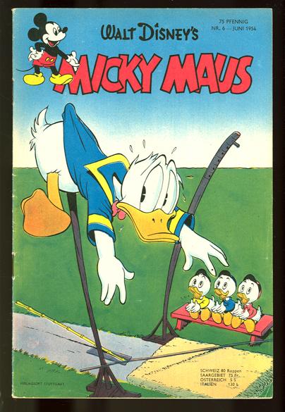 Micky Maus 1954: Nr. 6: