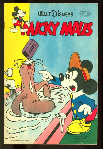 Micky Maus 1956: Nr. 10: