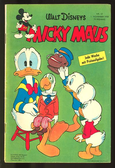 Micky Maus 1958: Nr. 43:
