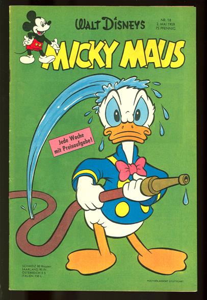 Micky Maus 1959: Nr. 18:
