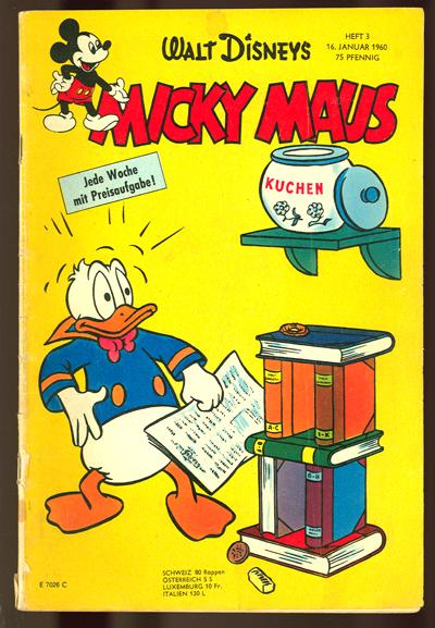 Micky Maus 1960: Nr. 3: