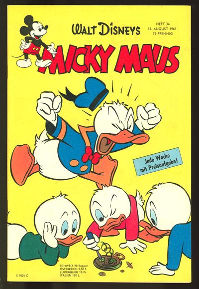 Micky Maus 1961: Nr. 34: