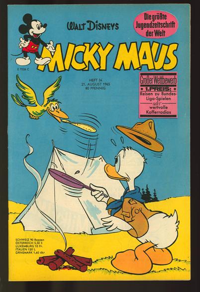 Micky Maus 1965: Nr. 34: