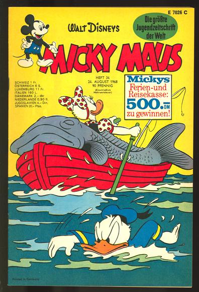 Micky Maus 1968: Nr. 34: