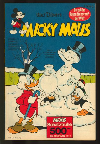 Micky Maus 1969: Nr. 6: