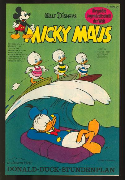 Micky Maus 1969: Nr. 34: