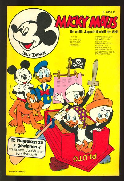 Micky Maus 1970: Nr. 25: