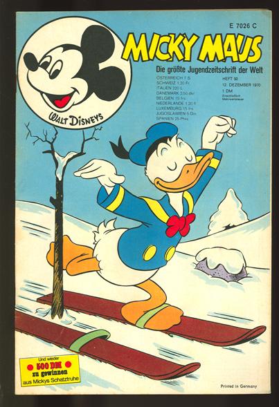 Micky Maus 1970: Nr. 50: