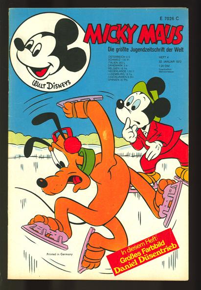 Micky Maus 1972: Nr. 4: