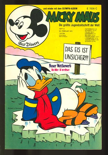 Micky Maus 1972: Nr. 9: