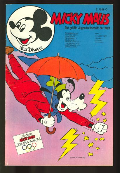 Micky Maus 1972: Nr. 11: