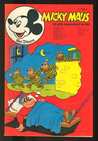 Micky Maus 1972: Nr. 41: