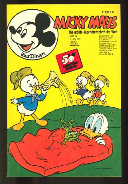 Micky Maus 1973: Nr. 29: