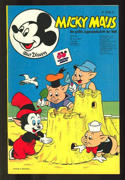 Micky Maus 1973: Nr. 30:
