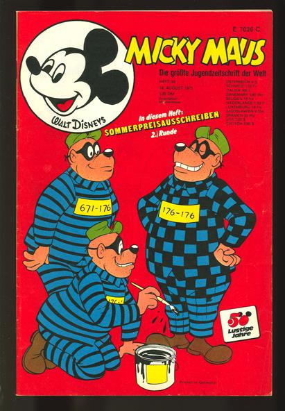 Micky Maus 1973: Nr. 33: