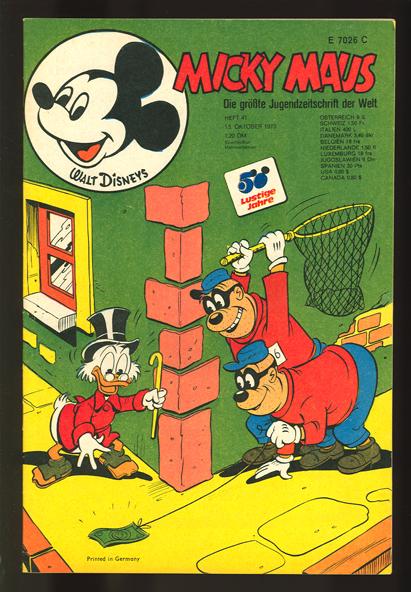 Micky Maus 1973: Nr. 41: