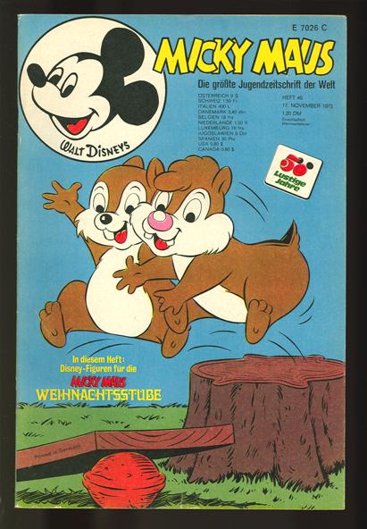 Micky Maus 1973: Nr. 46: