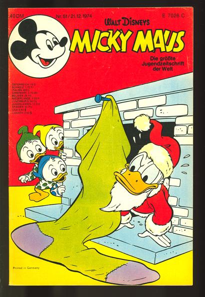 Micky Maus 1974: Nr. 51: