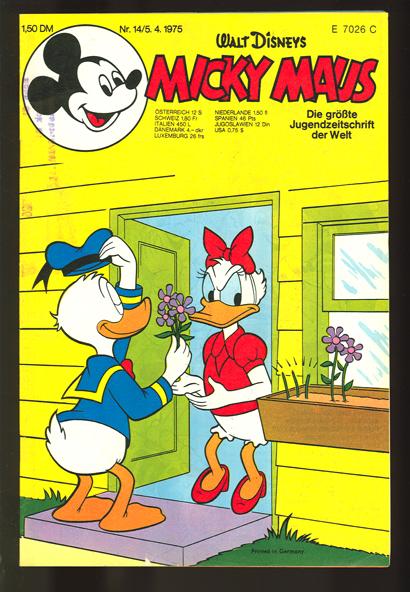 Micky Maus 1975: Nr. 14: