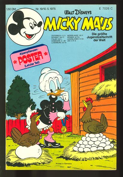 Micky Maus 1975: Nr. 19: