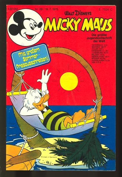 Micky Maus 1975: Nr. 29: