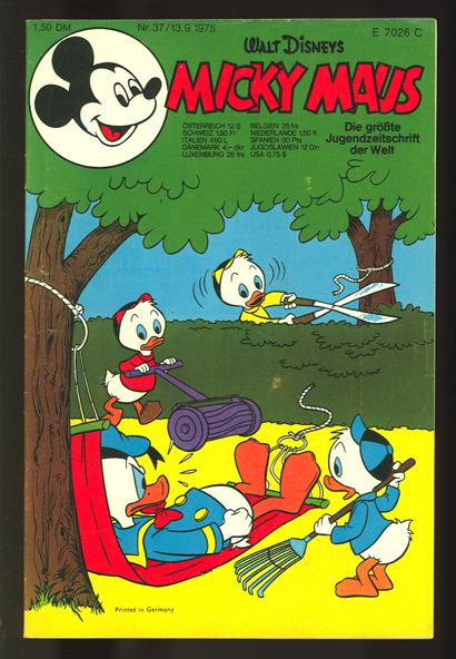 Micky Maus 1975: Nr. 37:
