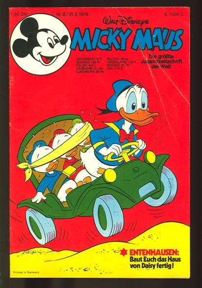 Micky Maus 1976: Nr. 8: