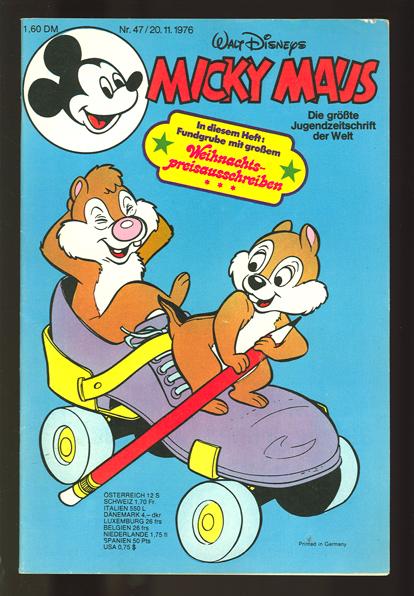 Micky Maus 1976: Nr. 47: